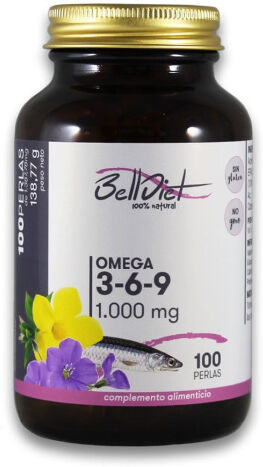 Belldiet Omega 3-6-9 1000mg 100 perlas