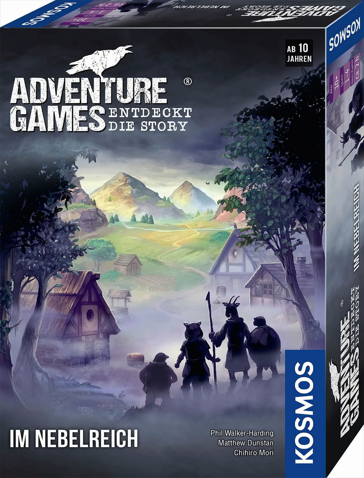 Kosmos Adventure Games In het Nebelreich bordspel voor avontuur en reizen vanaf 10 jaar