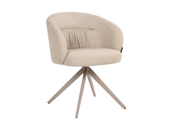 Drehbarer Design Sessel „Olivia“ mit Armlehnen Biscotti Richmond Interiors