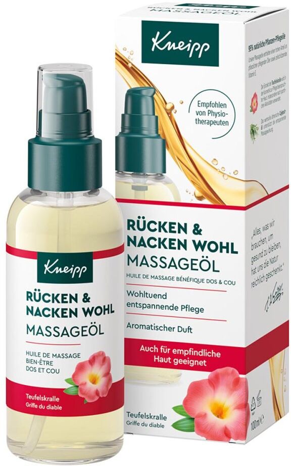 Kneipp Massageöl Rücken & Nacken Wohl 100ml