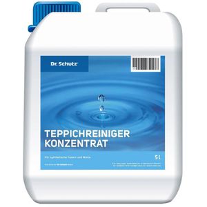 Dr.Schutz Teppichreiniger Konzentrat, Sprühextraktionsreiniger, Kanister, 5 Liter