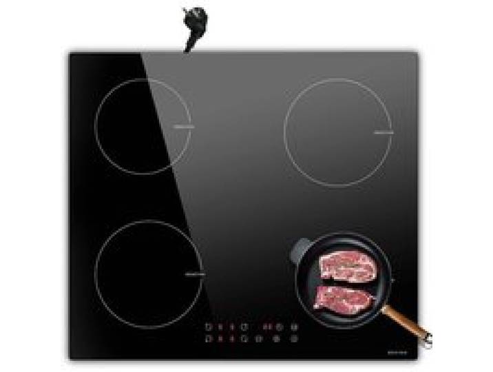 Plaque Induction 4 Feux Avec Prise Plaque De Cuisson Electrique Encastrable Table De Cuisson Induction 60Cm 6400W Plaque Induction
