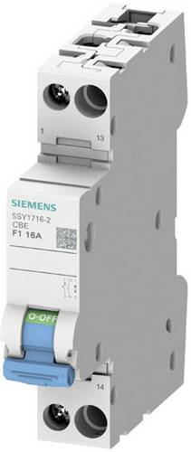 Siemens SIEM 5SY1704-2 Geräteschutzschalter 1p mit Hilfsschalter Schliesser (5SY17042)