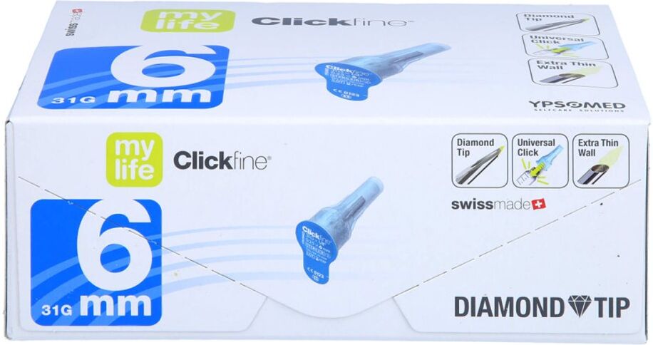 Clickfine Universal 6 Kanülen 0,25x6 Mm