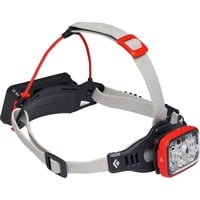 Stirnlampe Distance 1500, LED-Leuchte grau/rot