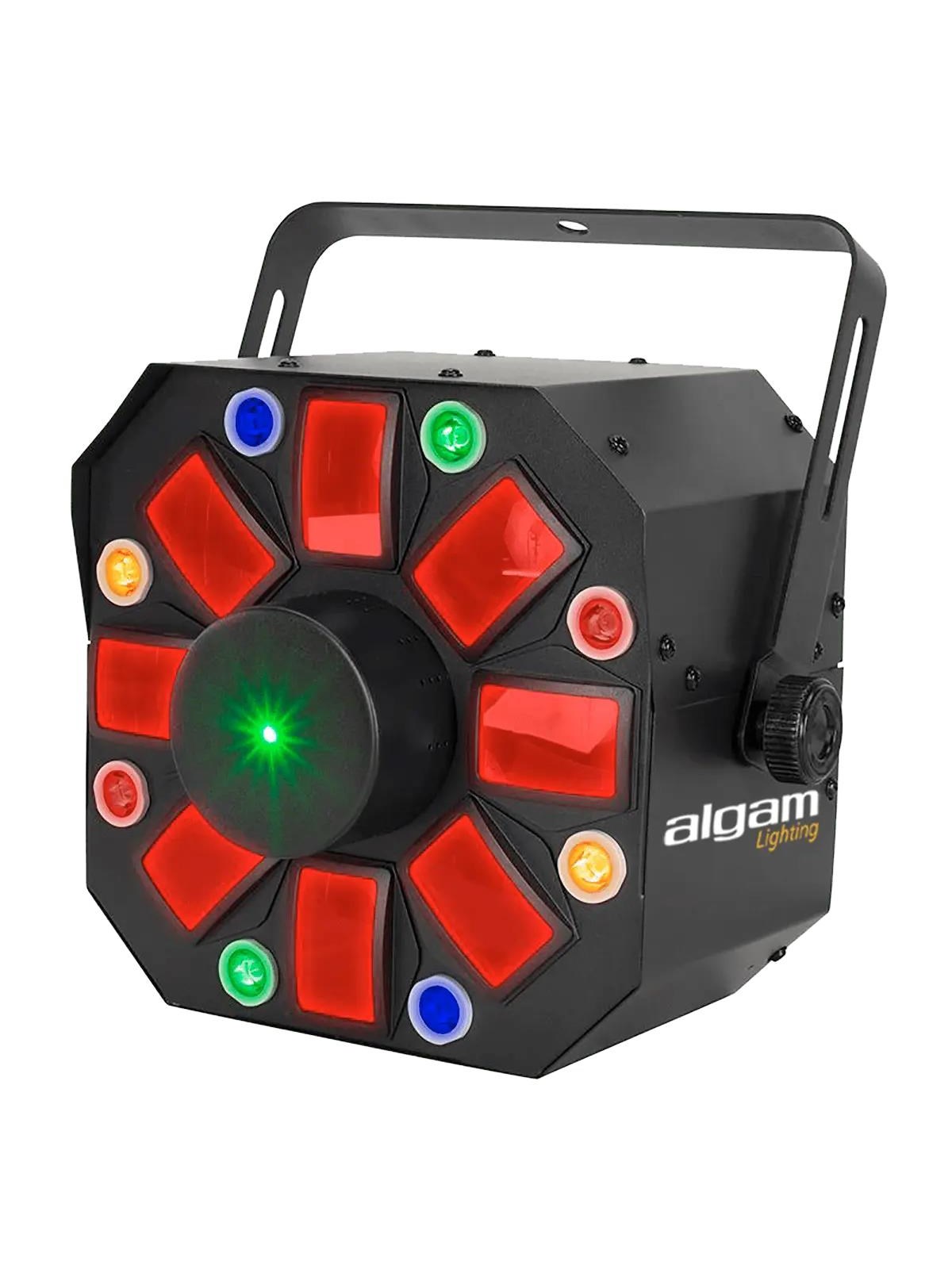 Algam Lighting LED Laser Projektor 8 Multifunktions-Drehköpfe