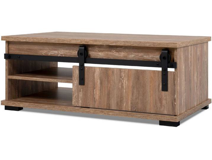 Finori Couchtisch Marrakesch 55A, Modern Dekor Valhalla Eiche Dekor Milford Kiefer 100 x 40 x 60 cm
