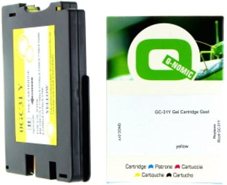 Q-Nomic GC-31Y Cartucho gel amarillo