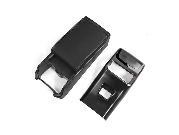 Pour Toyota RAV4 2019-2025 accessoires modifiés accoudoir boîte rehaussant USB sans fil charge centrale accoudoir boîte couverture lampe à LED