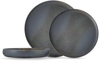 Cloud Terre Iceland Stoneware, 12 Piece Dinnerware Set (Service for 4), Thermal White