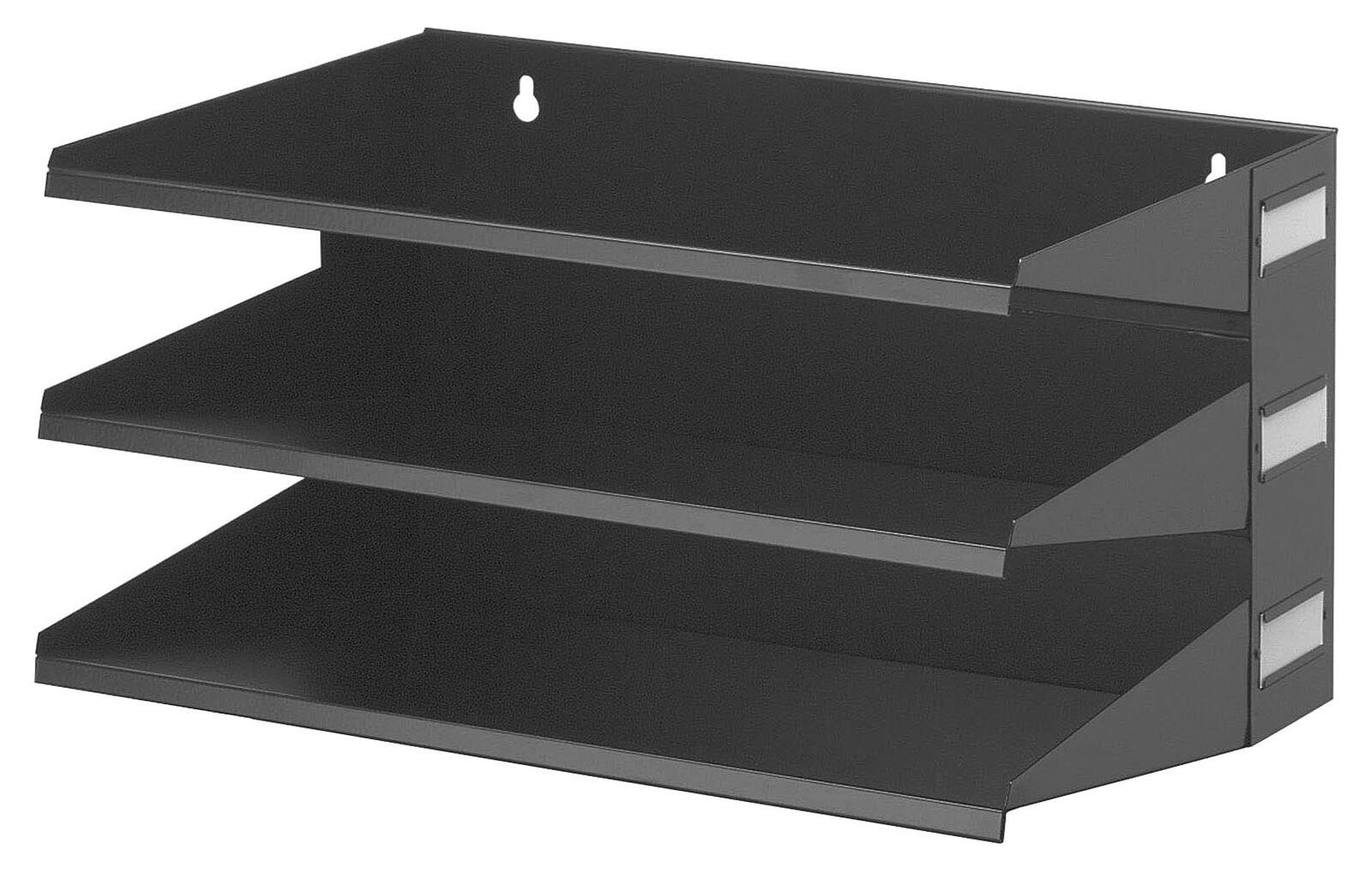 DURABLE Sortierstation DIN A4 quer 3-Fach schwarz 335901