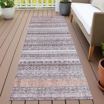 Addison Rugs Machine Washable Indoor/ Outdoor Stripe Cornelia Chantille Rug