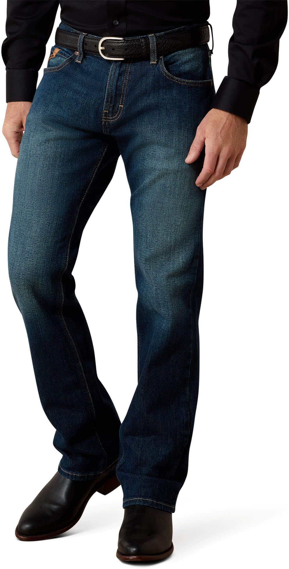 Men's M7 Rocker Stretch Legacy Stackable Straight Leg Jeans in Fremont, Size: 40 X 30 by Ariat