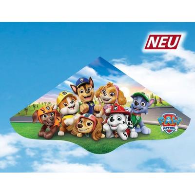Paul Günther 1281 - PAW Patrol Adventure, Einliner-Drachen aus robuster Folie, 98x53cm