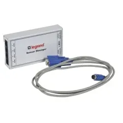 Legrand 310899 Sensormanager, Anbindung von Sensoren in Verbindung mit einer SNMP Netzwerkkarte
