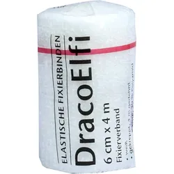 Dracoelfi Elast.fixierbinde Gekreppt 4mx6cm Cello 1 ST