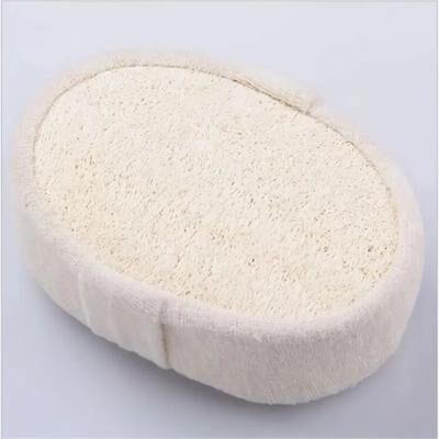 Inspire Essentials Natural Loofah Body Scrubber Exfoliating Bath Sponge Deep Clean Shower Loofah Natural Loofah Body Scrubber Exfoliating Bath Sponge Deep Clean Shower Loofah