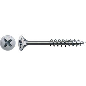 Spax Holzschrauben 0291010400605, Wirox, 4 x 60mm, Teilgewinde, Senkkopf, 500 Stück