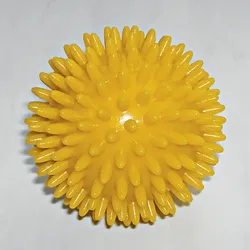 Igel Massageball gelb Ø 8 cm