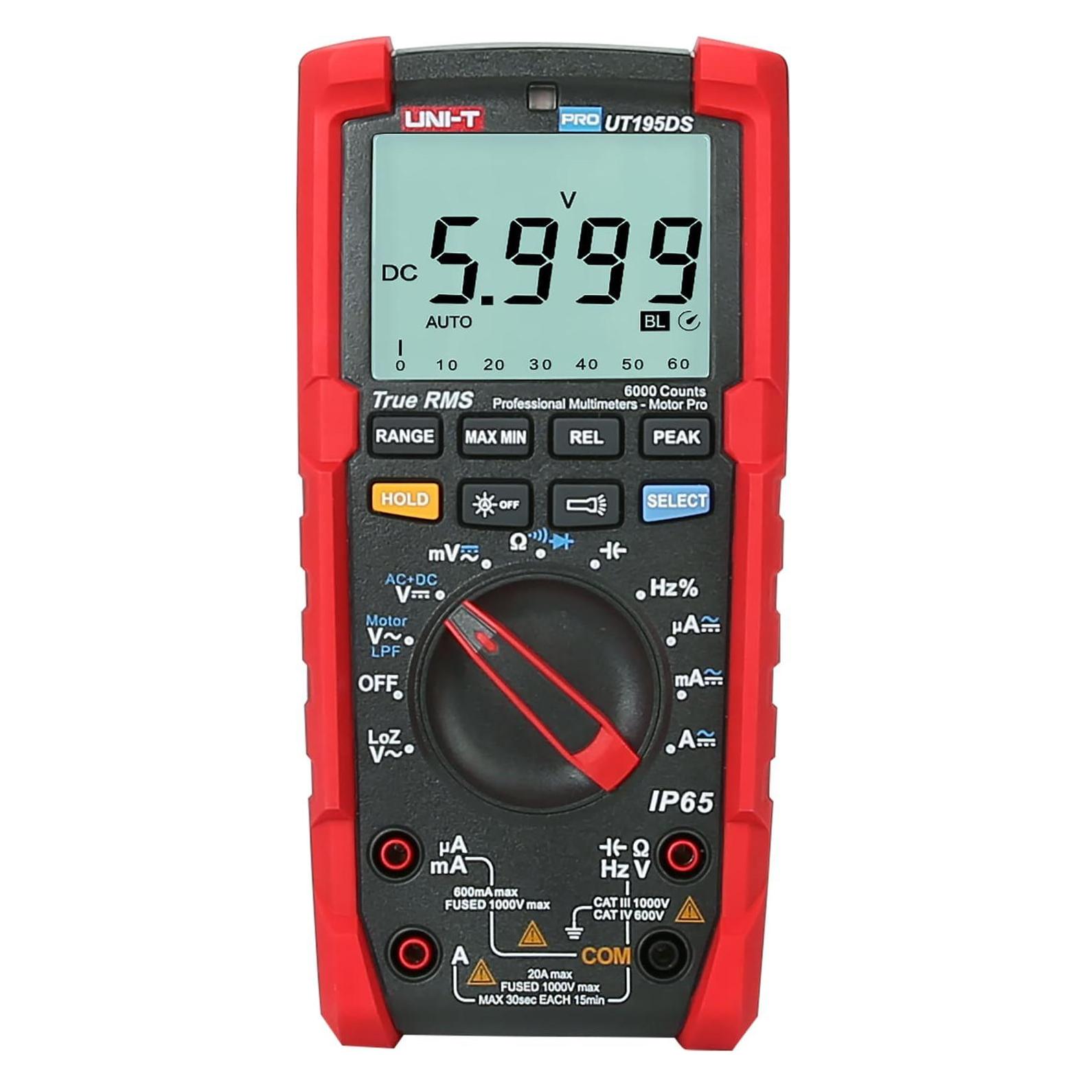 Uni-T UNIVERSAL-MESSGERÄT UT-195DS (Hand-Multimeter) (MIE0297)