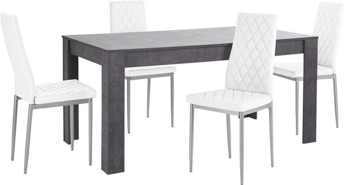 Notio Living Lynn&Brooke Eetset met tafel van 160 cm