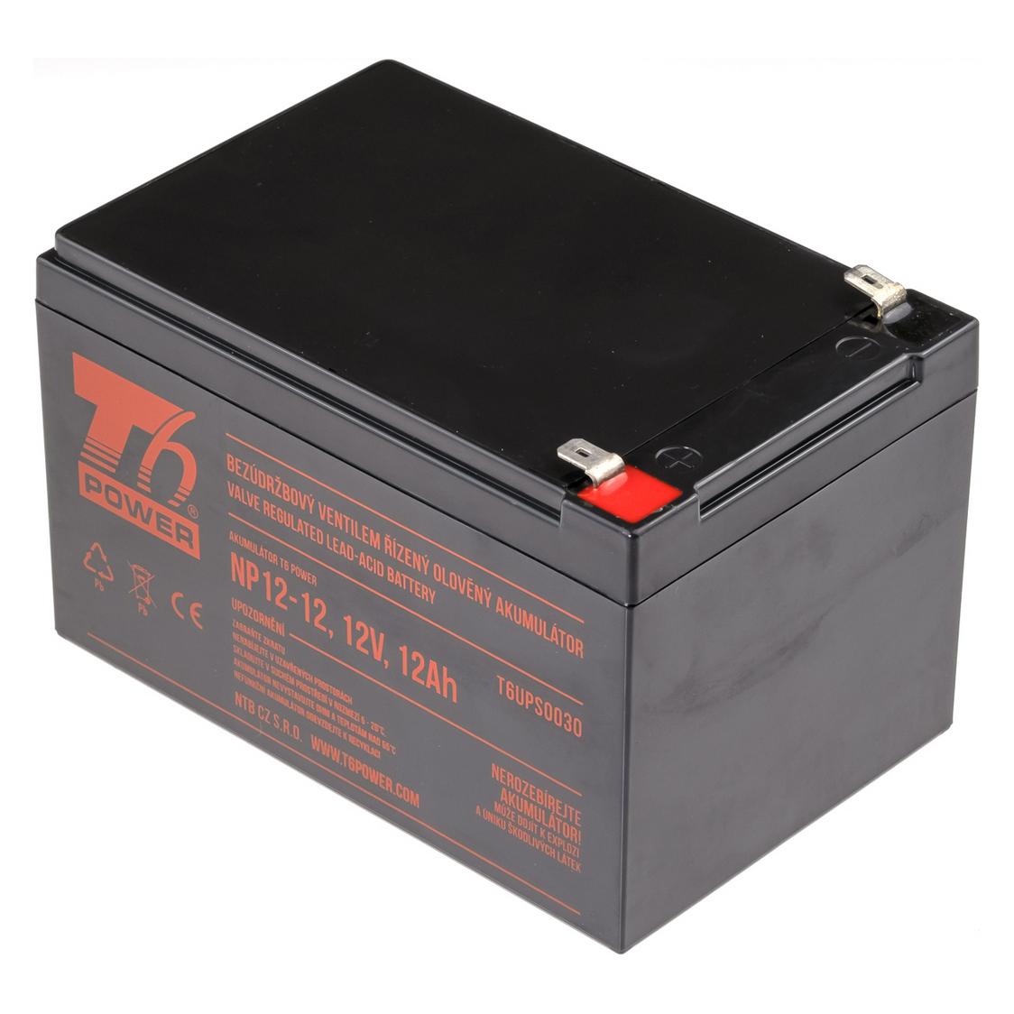 T6 Power Akumulátor NP12-12,, 12Ah (T6UPS0030)