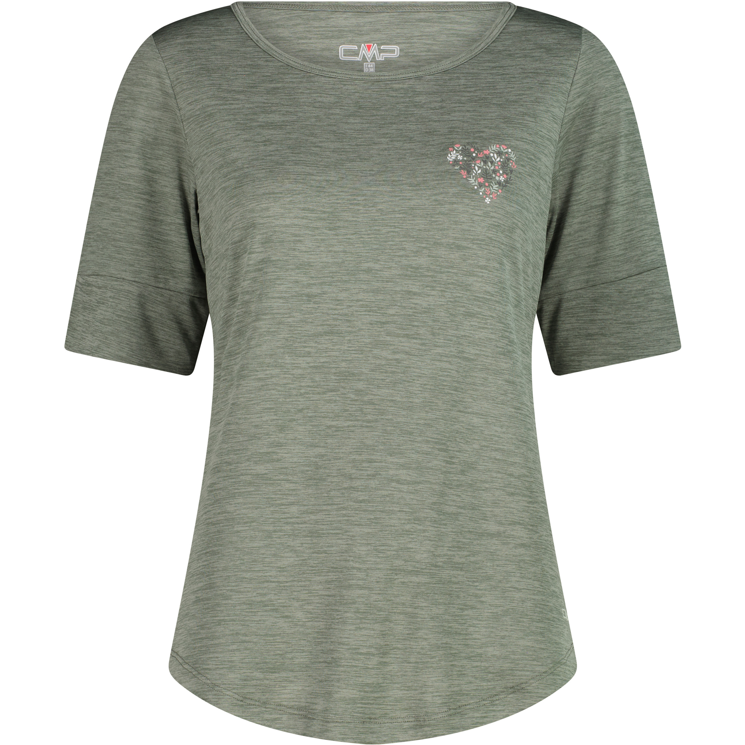 CMP Damen T-Shirts gruen Größe XL Trekking Atmungsaktiv