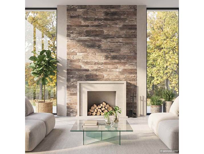vidaXL Wandpaneele 10 stk. 100 x 50 cm Mehrfarbig EPS-Schaum