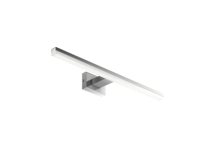Grande applique salle de bain métal chrome