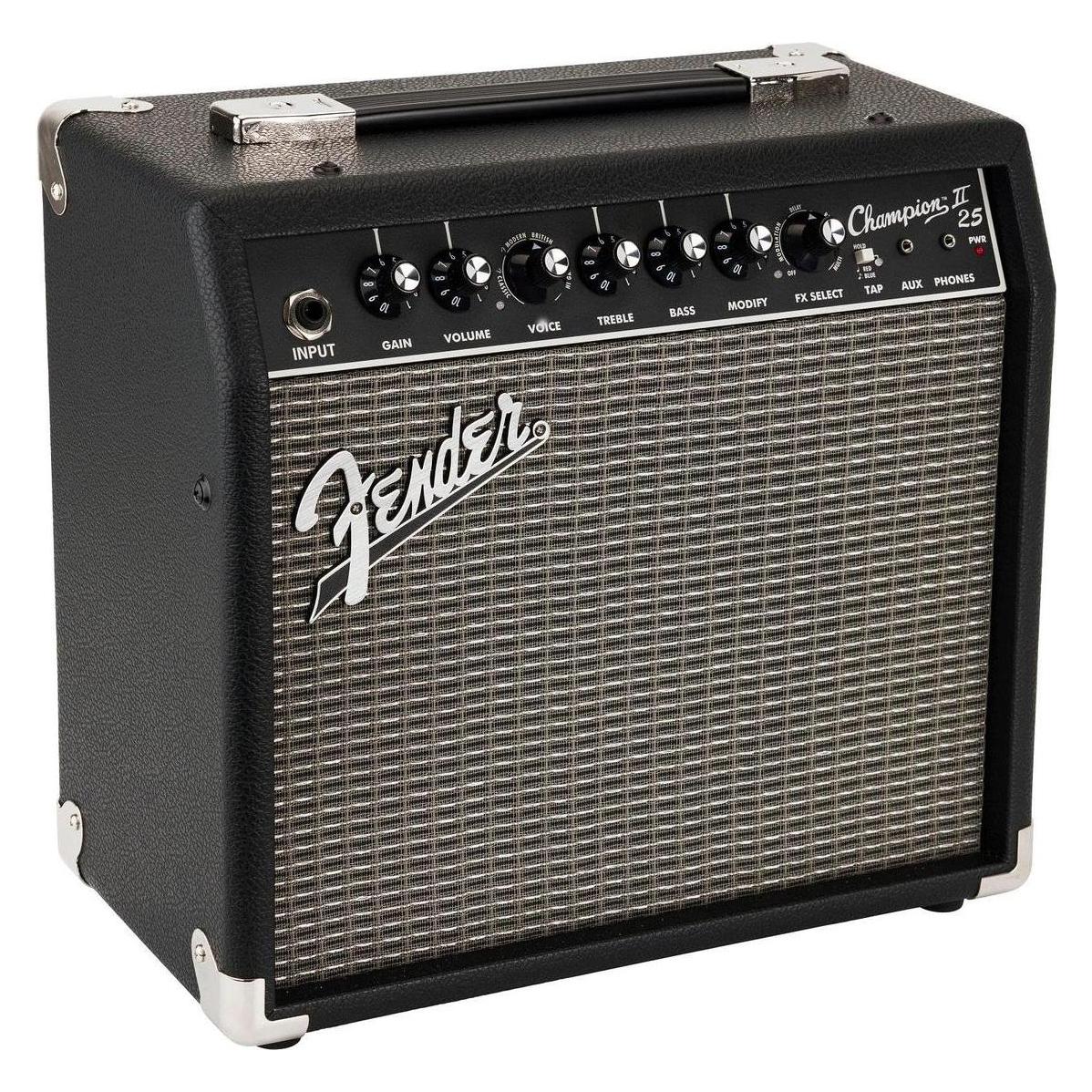 Fender Champion II 25 Combo-Verstärker, 25 Watt (Gitarre, 25 W) (233-0706-900)
