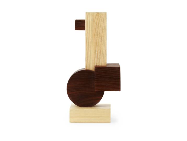 Normann Copenhagen Sculpture Join medium Frêne carbonisé-ask