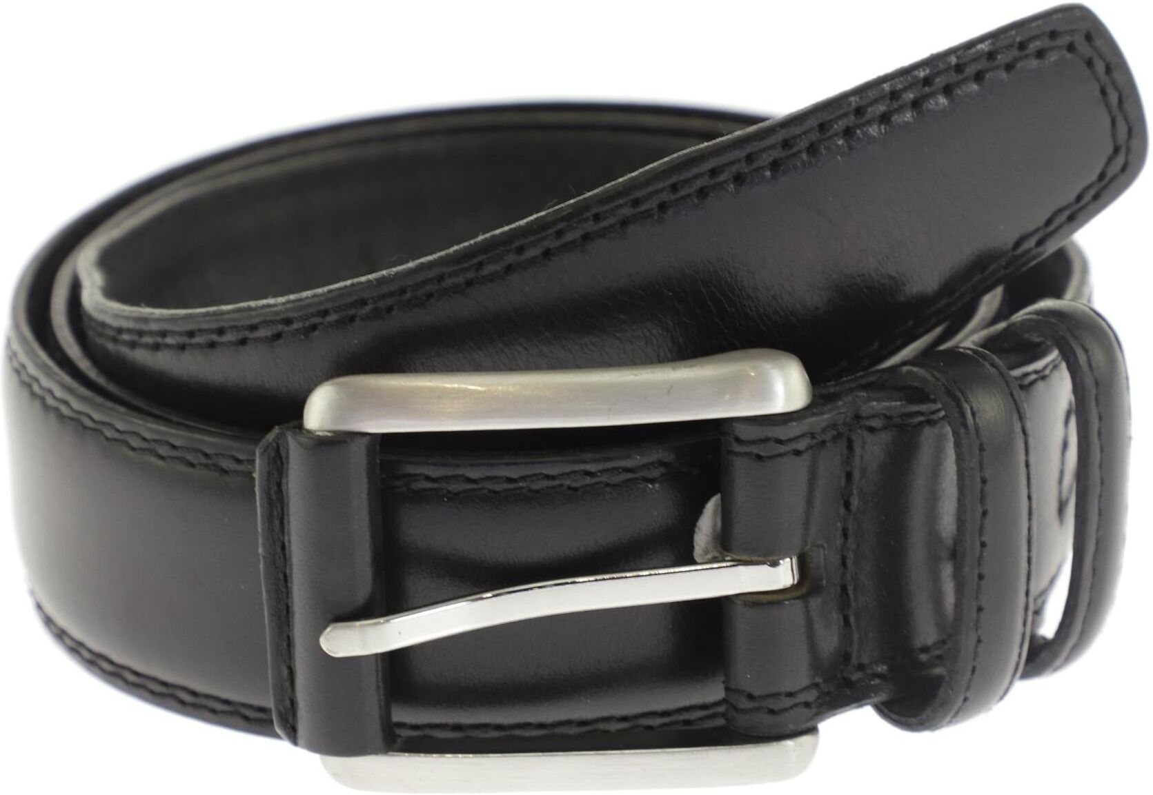 Schuchard Friese Herren Gürtel, Schwarz, Gr. 95, Leder - Second Hand