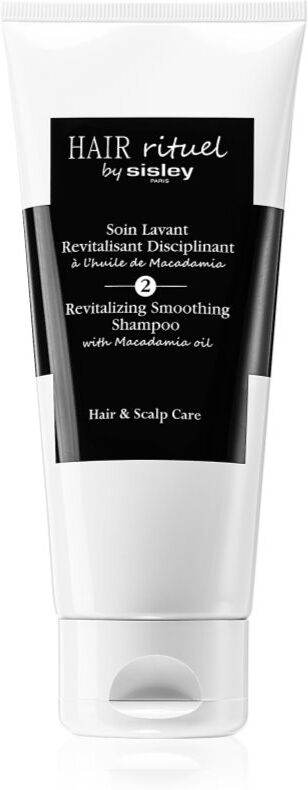 Hair Rituel by Sisley Revitalizing Smoothing Shampoo with Macadamia oil shampooing lissant pour tous types de cheveux 200 ml