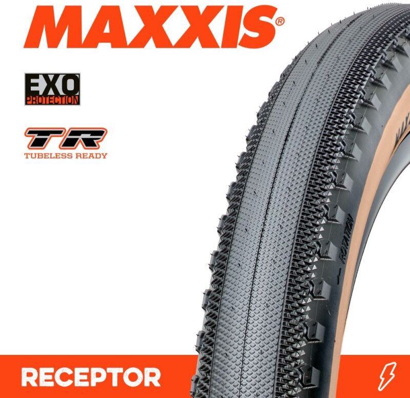 MAXXIS Copertone  Receptor 700x40c TR nero pieghevole dual 120tpi para