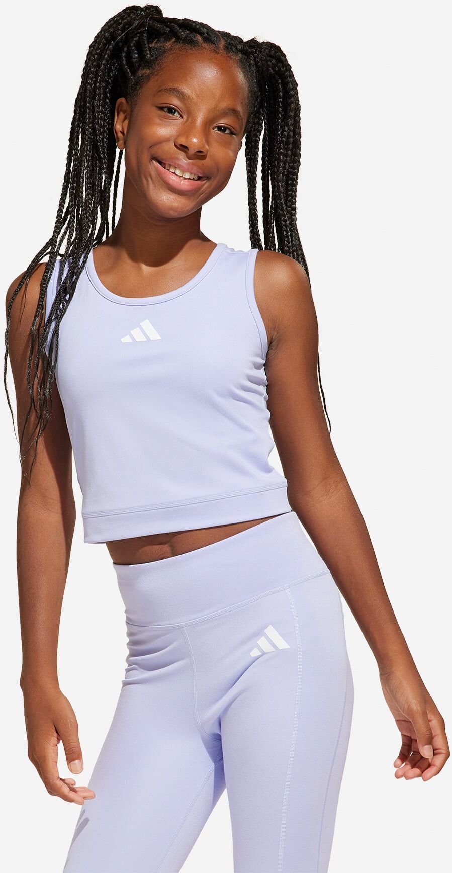 Adidas Girl Jr - Canotta - Lilla 13-14ANNI