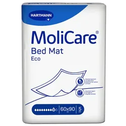 Molicare Bed Mat Eco 9 Tropfen 60x90cm 5 ST