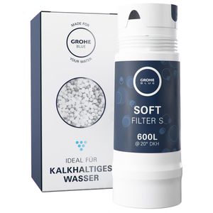 GROHE GROHE Wasserfilter-Ersatzfilter Blue Filter S-Size, 40404001, für  Blue & Red, 5-stufig, bis zu 600 Liter