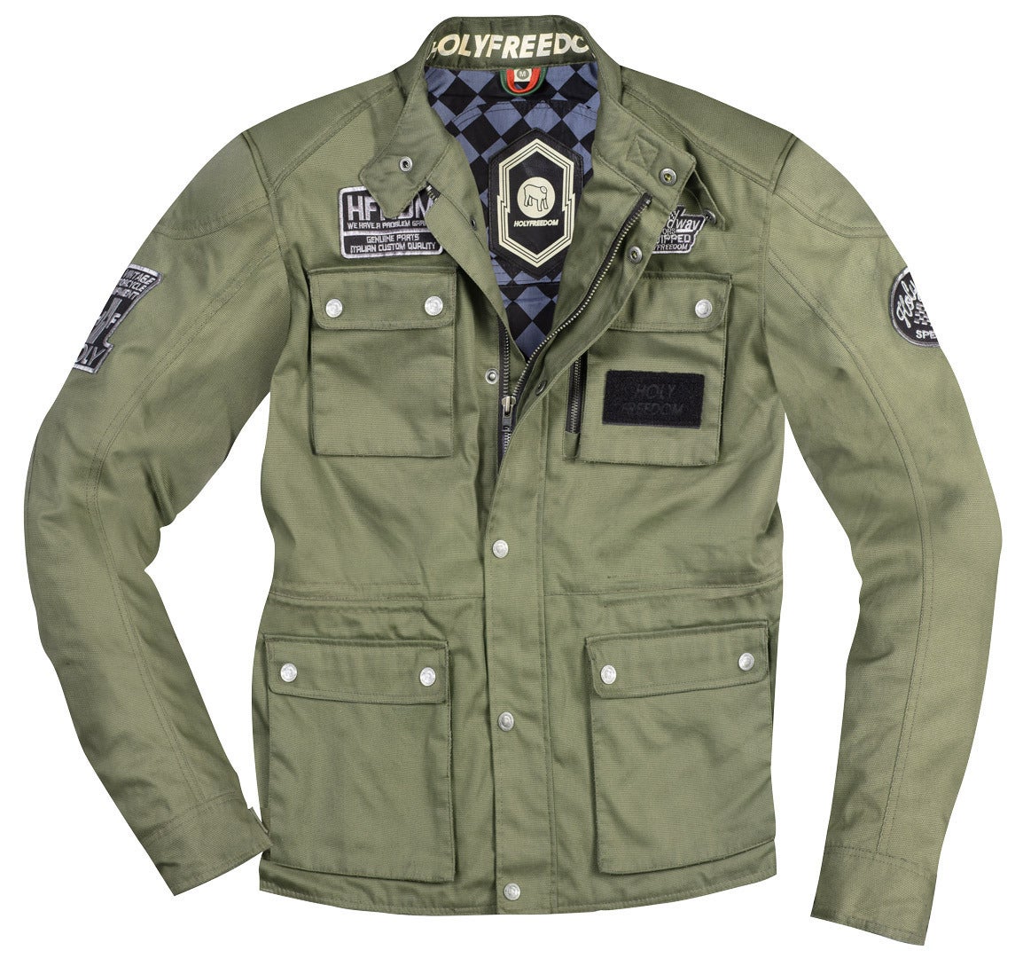 HolyFreedom Quattro Waxed Motorrad Textiljacke 2494-M