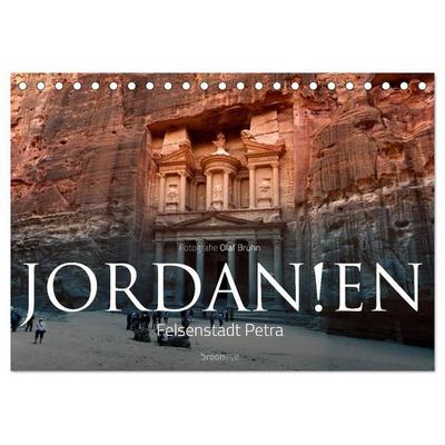Jordanien – Felsenstadt Petra (Tischkalender 2027 DIN A5 quer), CALVENDO Monatskalender