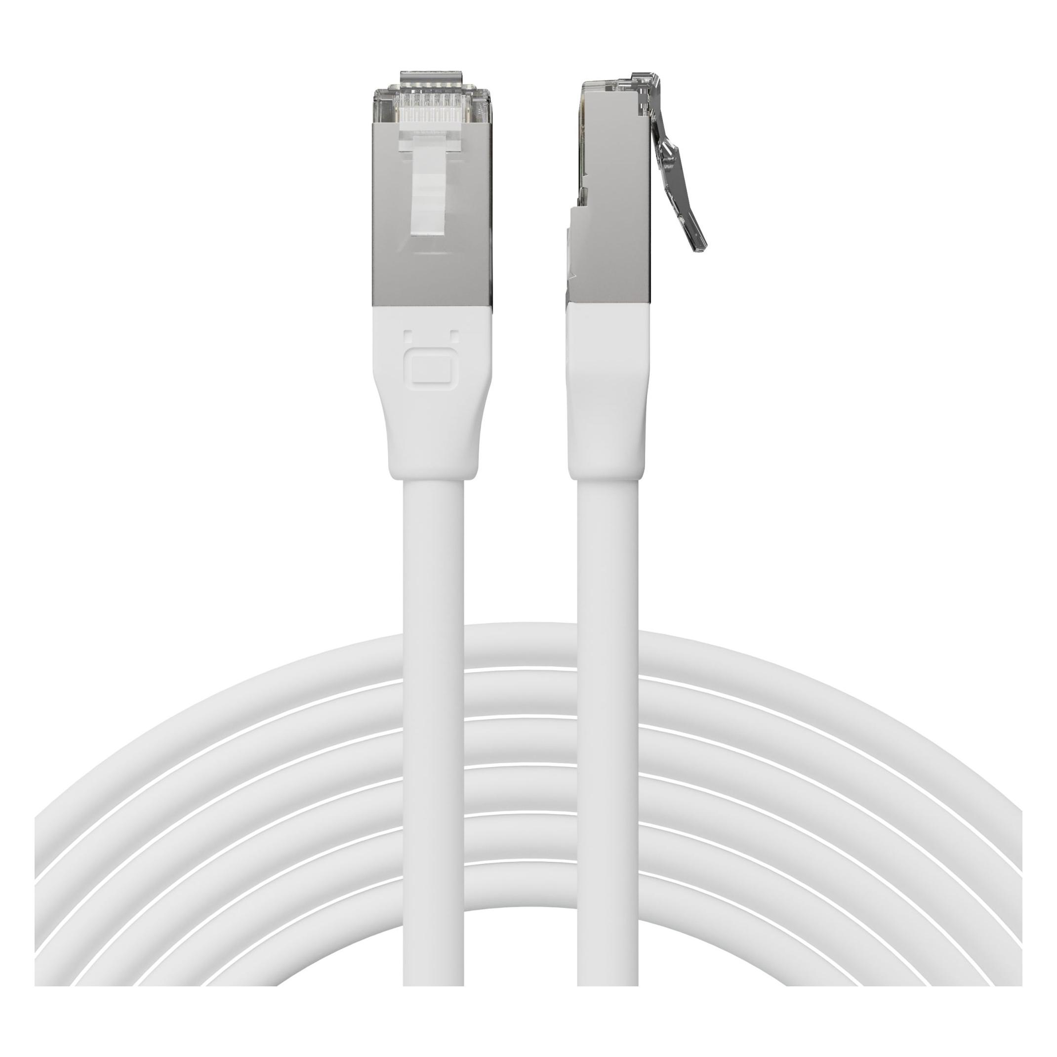 Broadbe Outdoor Patch Cable 10G White 3m (3 m) (BTP-O26C6A-WT-3M)