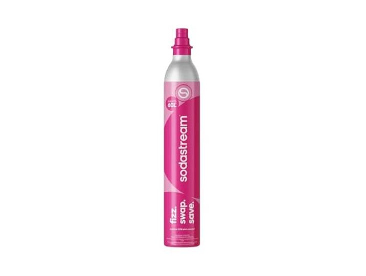 Sodastream Cylindre de Gaz CO₂ à Clipser Quick Connect 60L Rose Sodastream Cylindre CO₂ à Clipser 60L Compatible Terra\, Art\, Duo\, Ensō\, E-Terra Rose