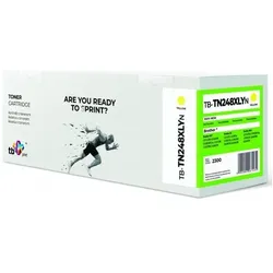 Print, Toner, Toner cartridge for Brother TN248XLY (C, Y)