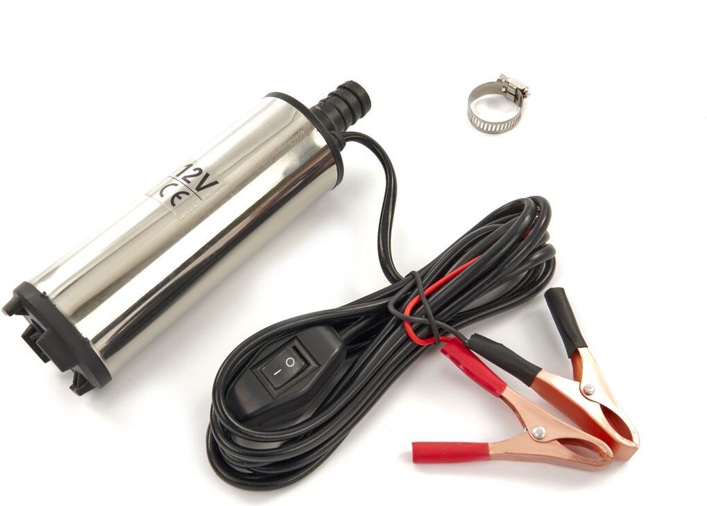 HBM Pompe sifone mini in acciaio inox 12 Volt