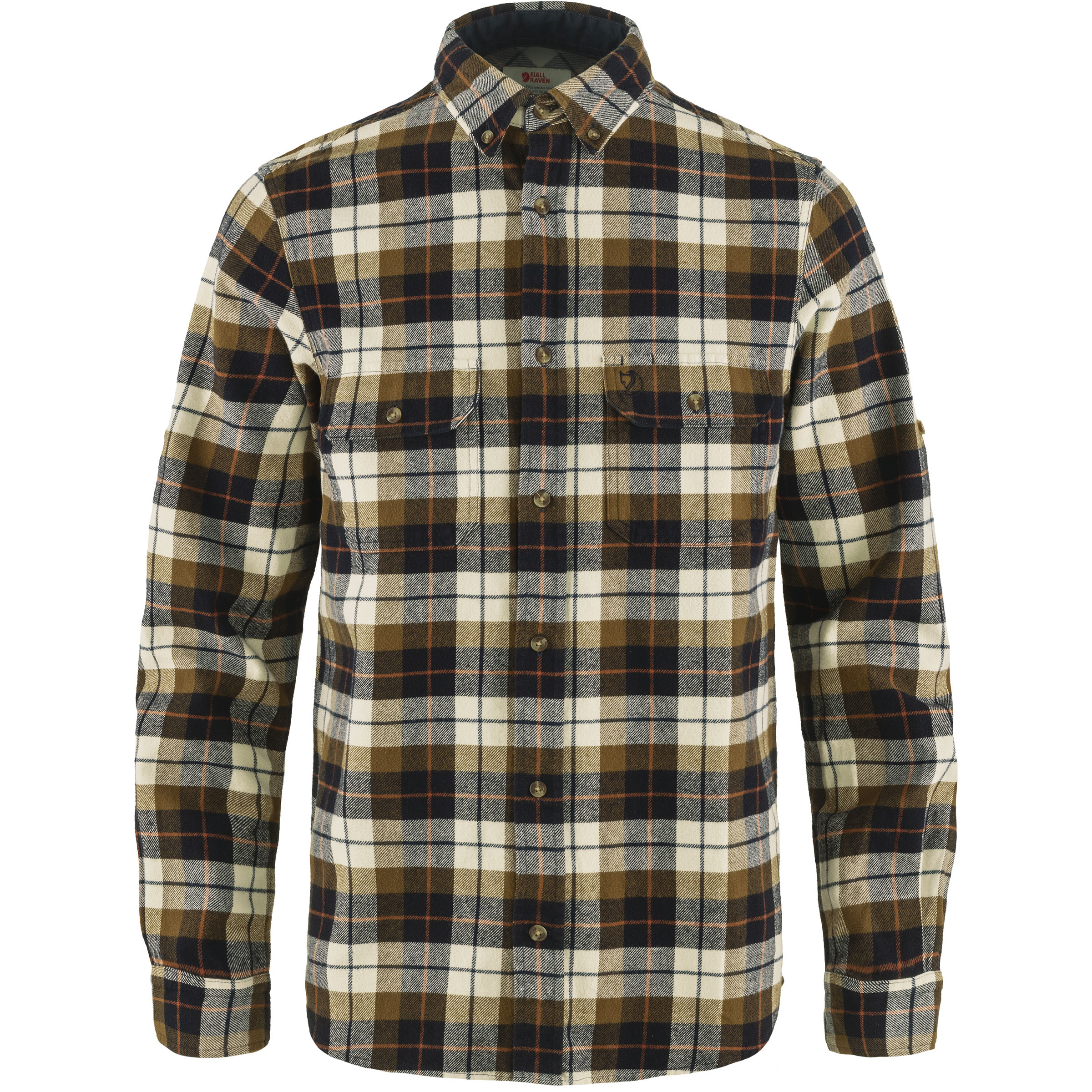 Fjällräven Singi Heavy Flannel Herren Hemden weiss Größe M Lifestyle Isolierend
