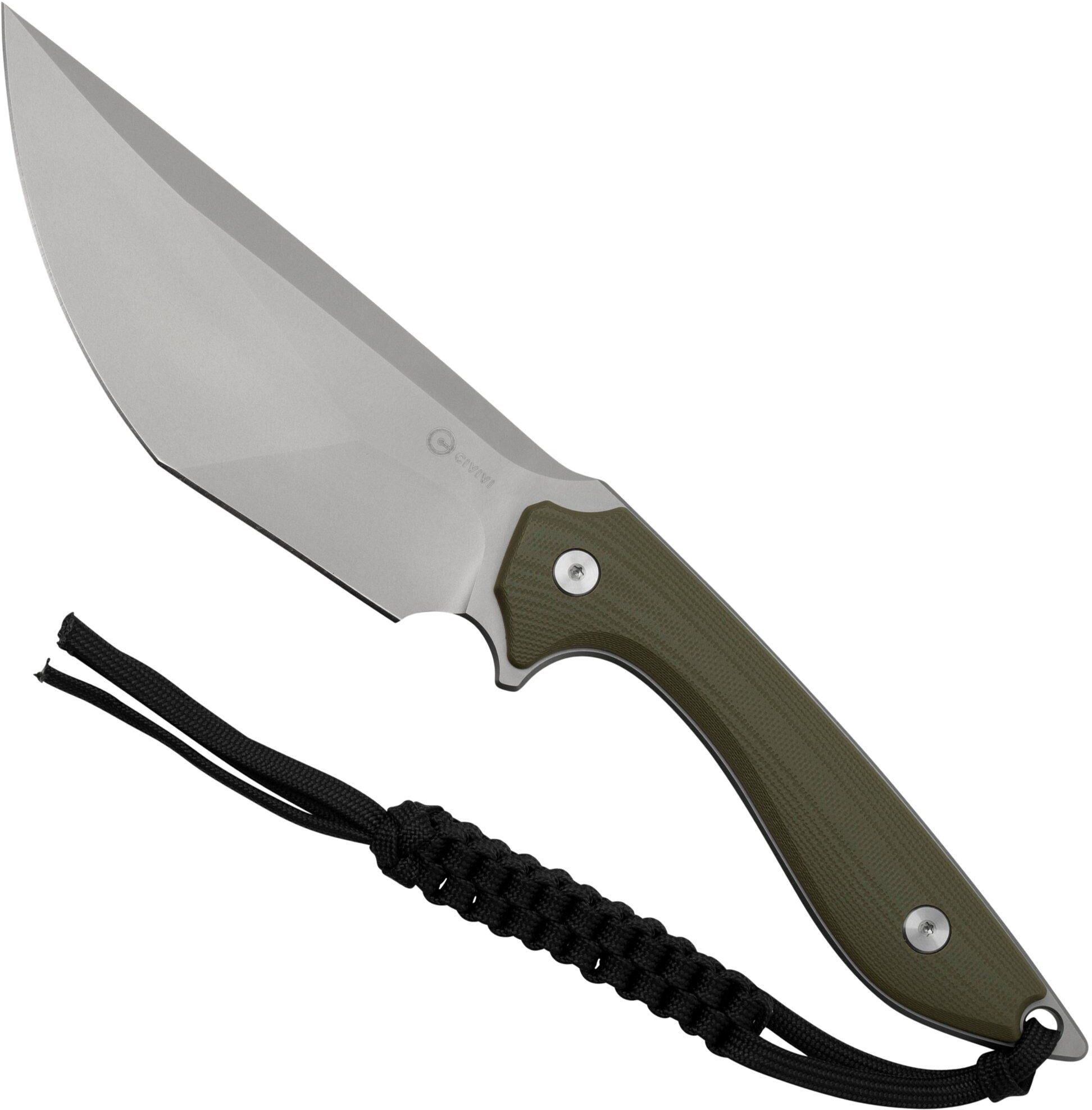 Civivi Concept 22 Green G10 C21047-2 coltello fisso, Tuff Knives design