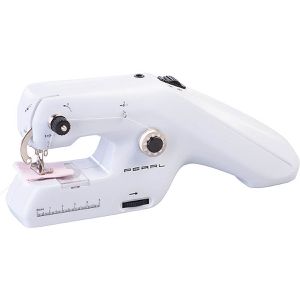 Pearl Nähmaschine ZX-6640-675, mechanisch, 1 Nähprogramm, Doppelfaden, USB & Batterie, Handnähmaschine