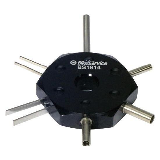 Bikeservice Bike Service Werkzeug Demontage Klemmleisten schwarz (Werkzeug Anlage Elektro)/Wire Term (BS1814)