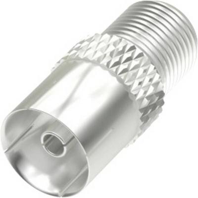 Hama 00205224 F-Koax-Adapter Anschlüsse: F-Buchse, Koax-Buchse IEC 1 St.