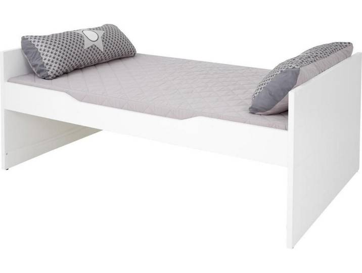 Paidi Bett Fiona, Weiß, 120x200 cm, Schlafzimmer, Betten, Einzelbetten