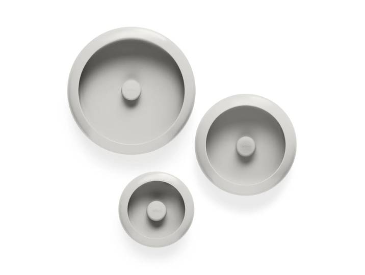 Fatboy - Oloha Trio Schale mit LED Akkuleuchte, hellgrau